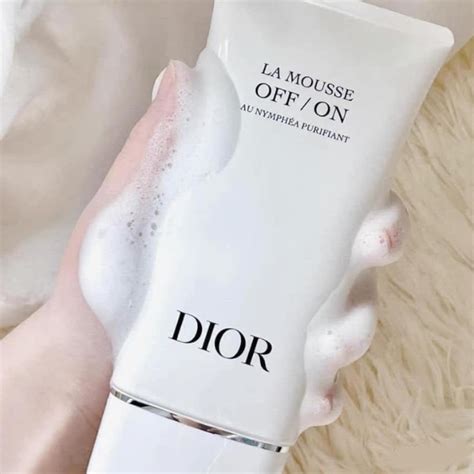 dior la mousse off/on foaming cleanser 150ml|LA MOUSSE OFF/ON FOAMING CLEANSER .